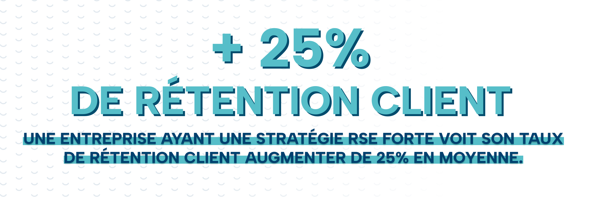 +25% retention
